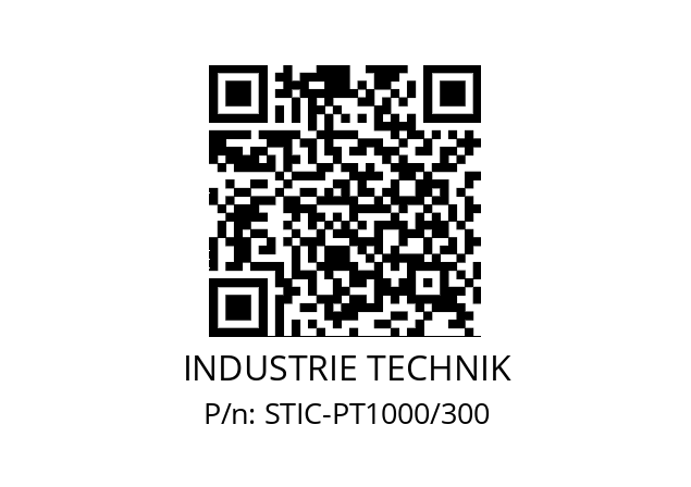   INDUSTRIE TECHNIK STIC-PT1000/300