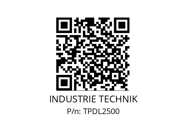   INDUSTRIE TECHNIK TPDL2500