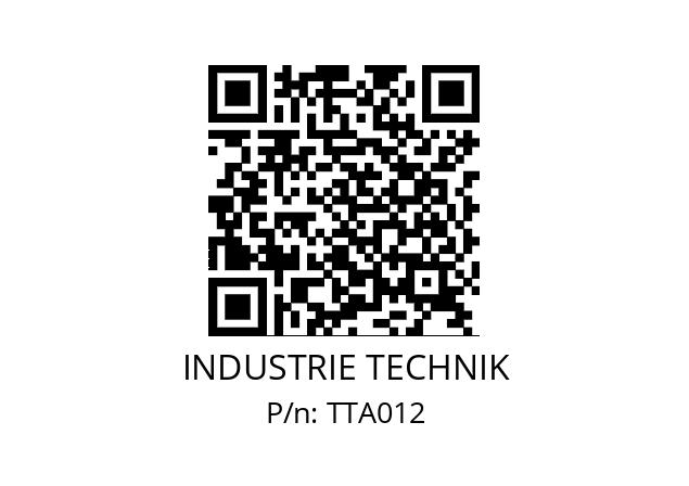   INDUSTRIE TECHNIK TTA012