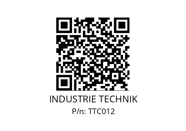   INDUSTRIE TECHNIK TTC012