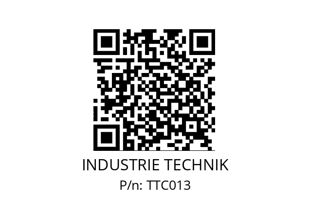   INDUSTRIE TECHNIK TTC013