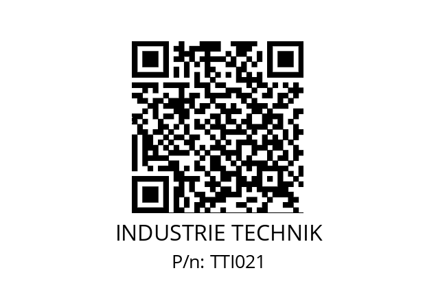   INDUSTRIE TECHNIK TTI021