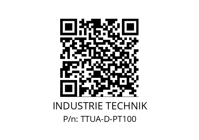   INDUSTRIE TECHNIK TTUA-D-PT100