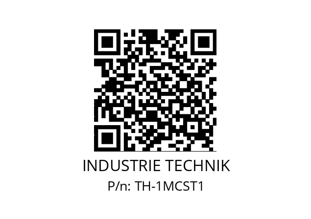   INDUSTRIE TECHNIK TH-1MCST1