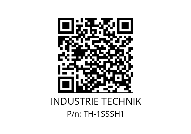   INDUSTRIE TECHNIK TH-1SSSH1