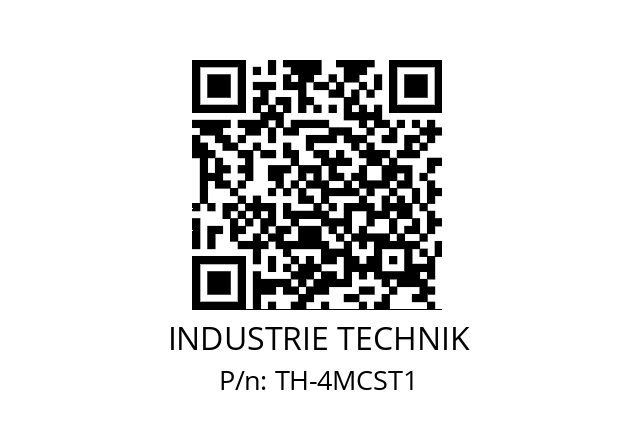   INDUSTRIE TECHNIK TH-4MCST1