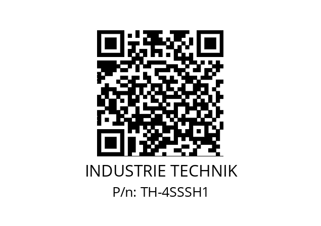   INDUSTRIE TECHNIK TH-4SSSH1