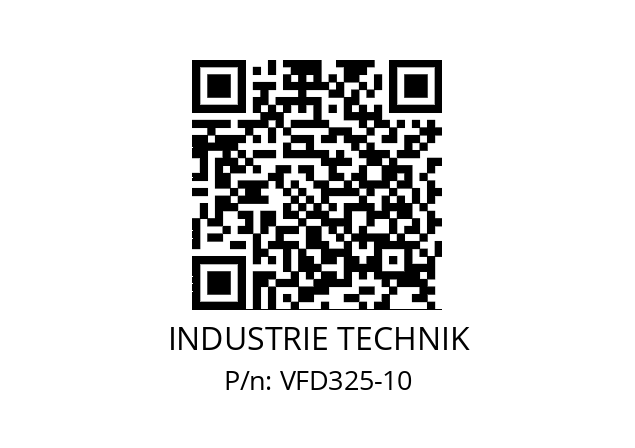   INDUSTRIE TECHNIK VFD325-10