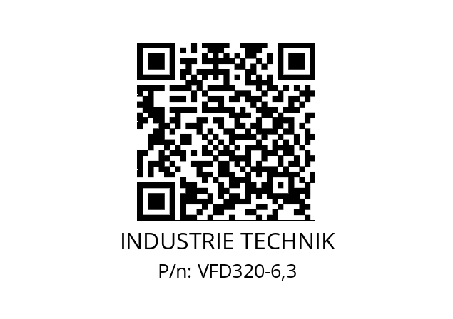   INDUSTRIE TECHNIK VFD320-6,3