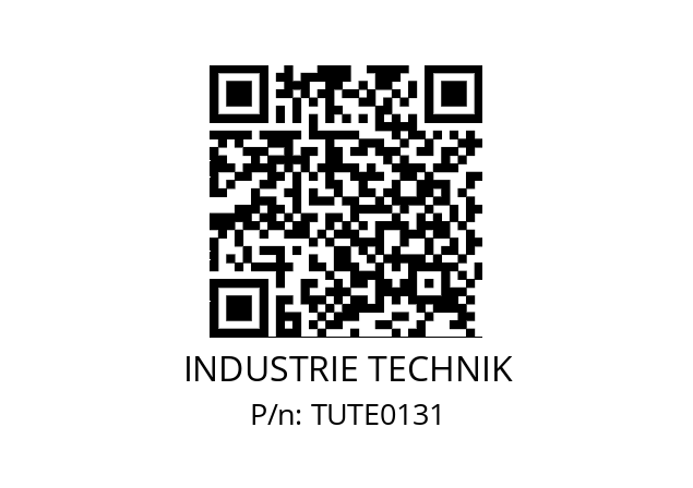   INDUSTRIE TECHNIK TUTE0131