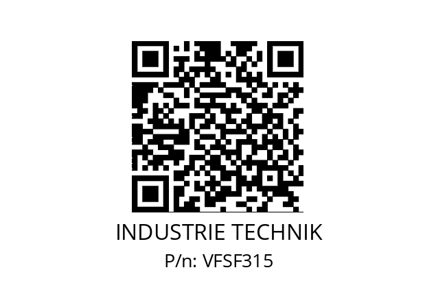   INDUSTRIE TECHNIK VFSF315