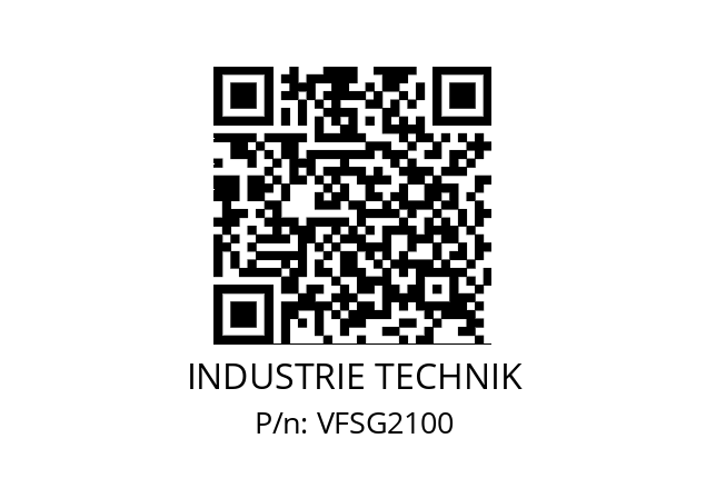   INDUSTRIE TECHNIK VFSG2100