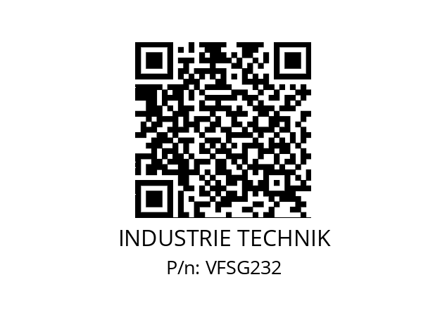   INDUSTRIE TECHNIK VFSG232