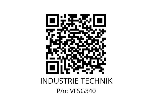   INDUSTRIE TECHNIK VFSG340