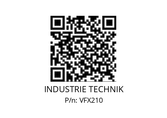   INDUSTRIE TECHNIK VFX210