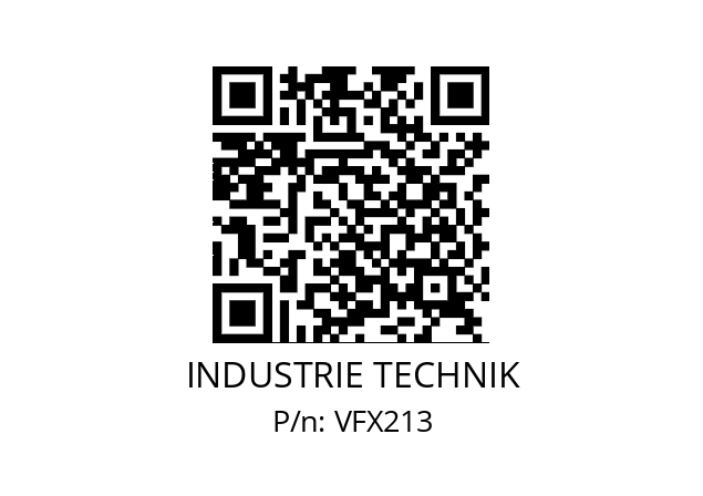   INDUSTRIE TECHNIK VFX213