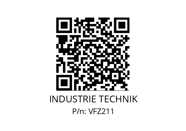   INDUSTRIE TECHNIK VFZ211