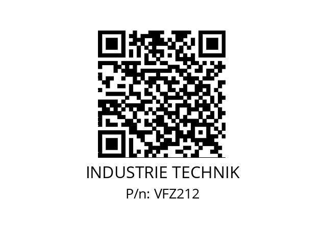   INDUSTRIE TECHNIK VFZ212