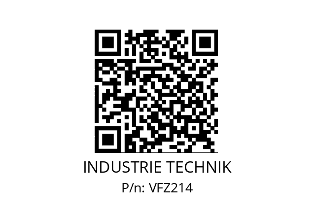   INDUSTRIE TECHNIK VFZ214