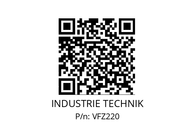   INDUSTRIE TECHNIK VFZ220