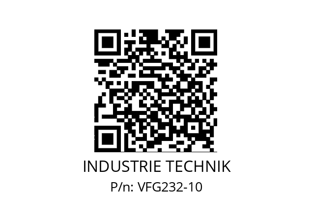   INDUSTRIE TECHNIK VFG232-10