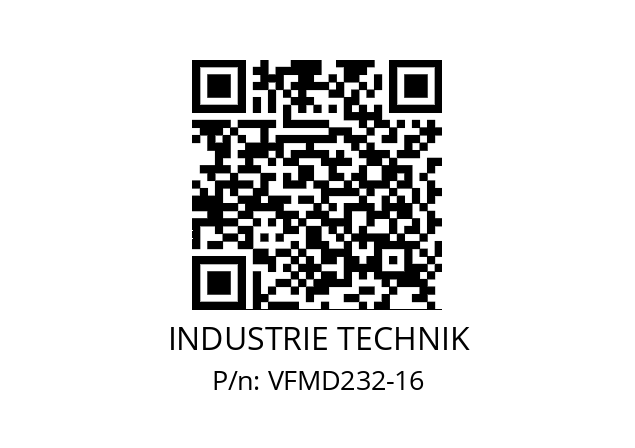   INDUSTRIE TECHNIK VFMD232-16