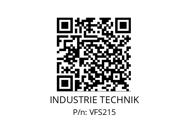   INDUSTRIE TECHNIK VFS215