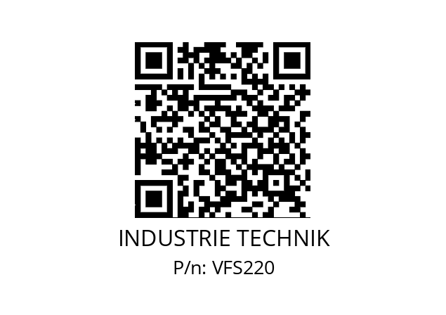   INDUSTRIE TECHNIK VFS220