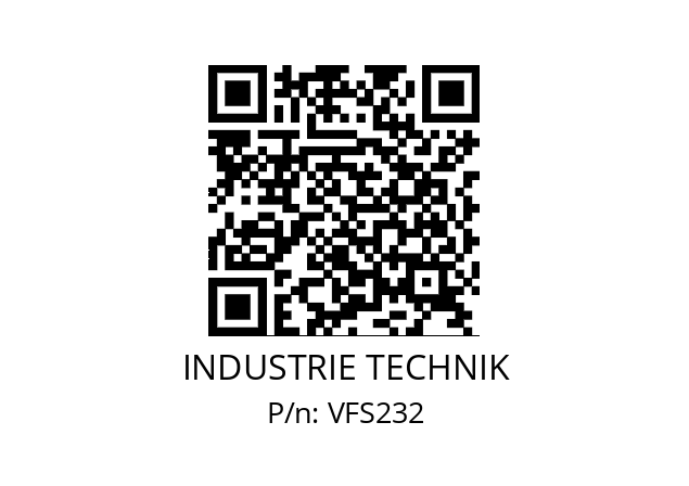   INDUSTRIE TECHNIK VFS232