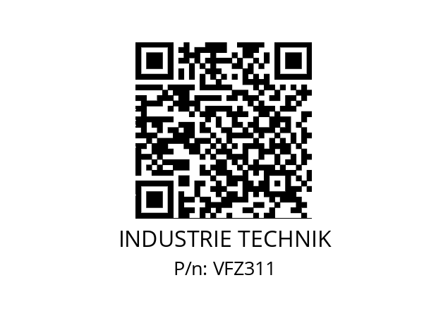   INDUSTRIE TECHNIK VFZ311