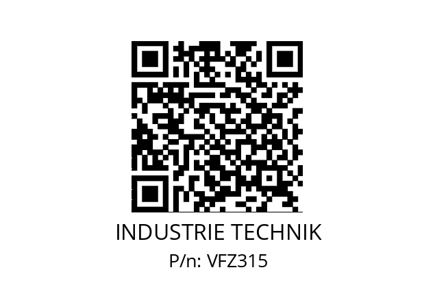   INDUSTRIE TECHNIK VFZ315