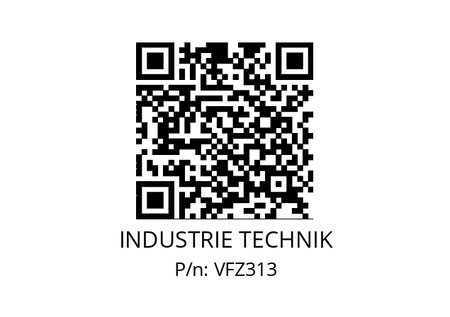   INDUSTRIE TECHNIK VFZ313