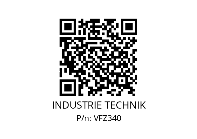   INDUSTRIE TECHNIK VFZ340