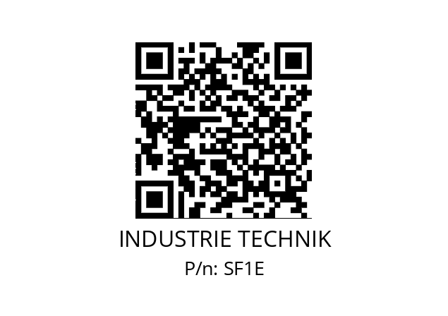   INDUSTRIE TECHNIK SF1E