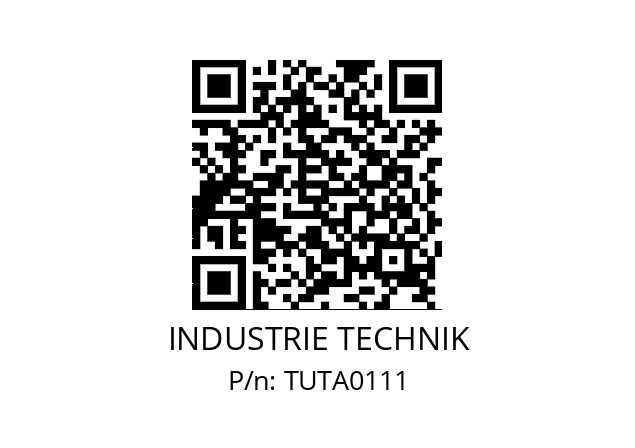   INDUSTRIE TECHNIK TUTA0111