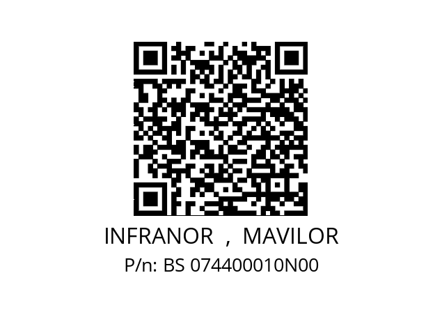  BS 74 INFRANOR  ,  MAVILOR BS 074400010N00