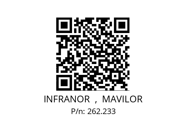   INFRANOR  ,  MAVILOR 262.233