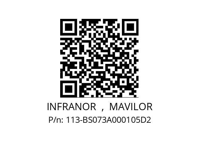   INFRANOR  ,  MAVILOR 113-BS073A000105D2