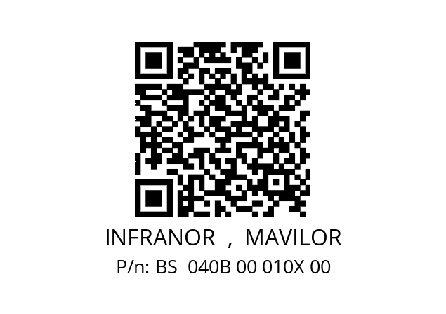   INFRANOR  ,  MAVILOR BS  040B 00 010X 00