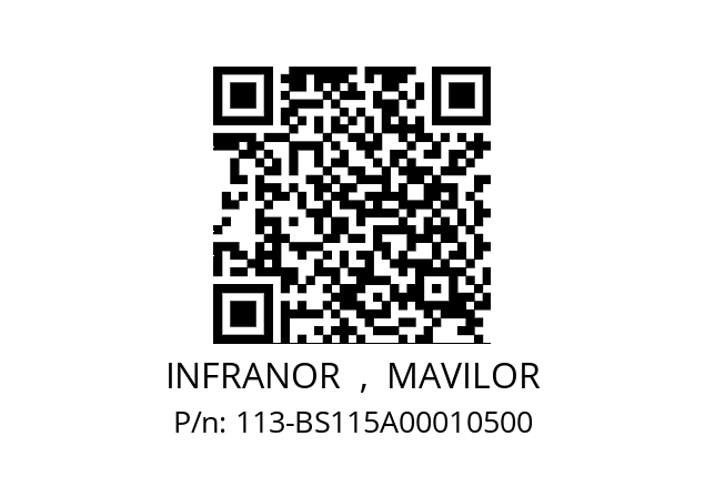   INFRANOR  ,  MAVILOR 113-BS115A00010500