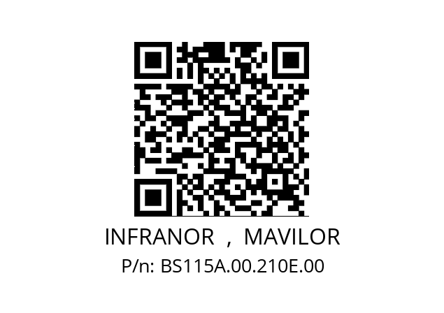   INFRANOR  ,  MAVILOR BS115A.00.210E.00