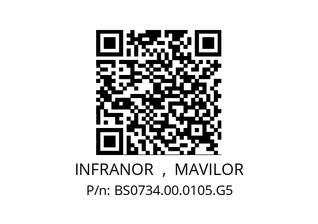   INFRANOR  ,  MAVILOR BS0734.00.0105.G5