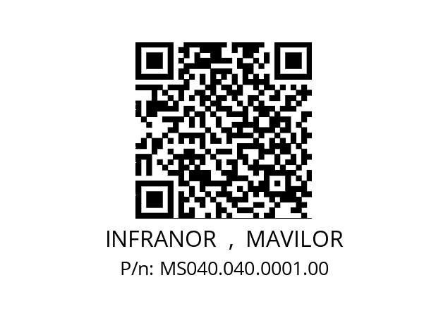   INFRANOR  ,  MAVILOR MS040.040.0001.00