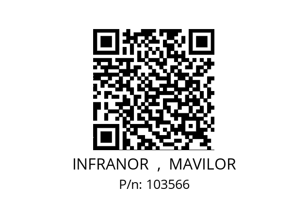   INFRANOR  ,  MAVILOR 103566