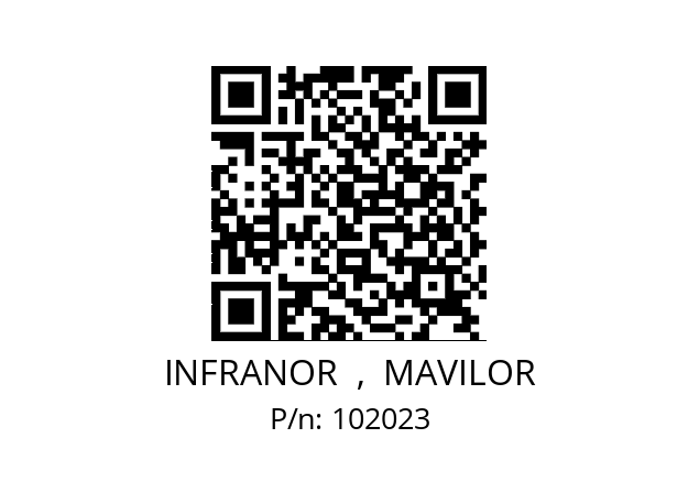   INFRANOR  ,  MAVILOR 102023