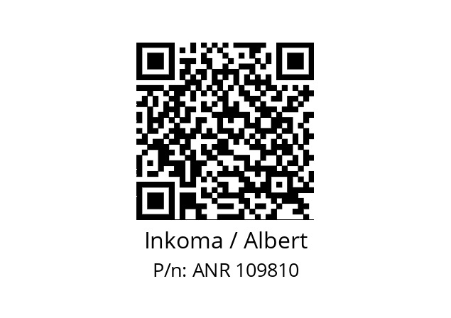   Inkoma / Albert ANR 109810