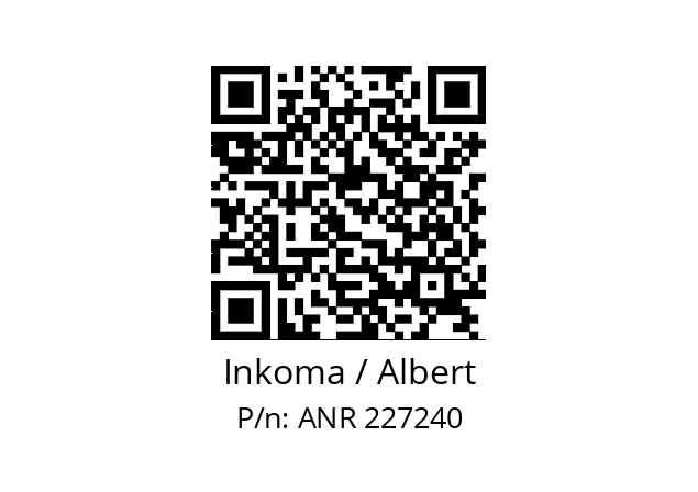   Inkoma / Albert ANR 227240