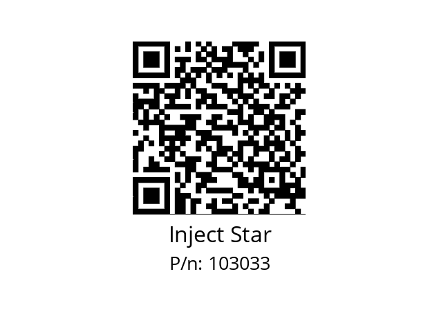   Inject Star 103033