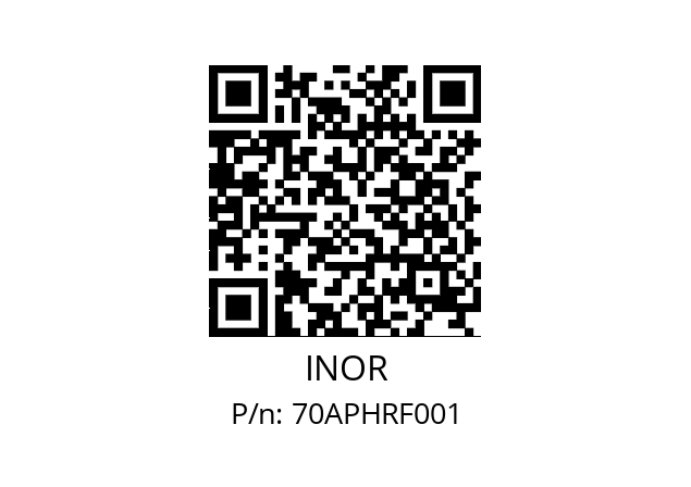   INOR 70APHRF001