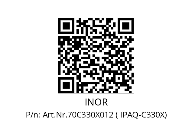   INOR Art.Nr.70C330X012 ( IPAQ-C330X)